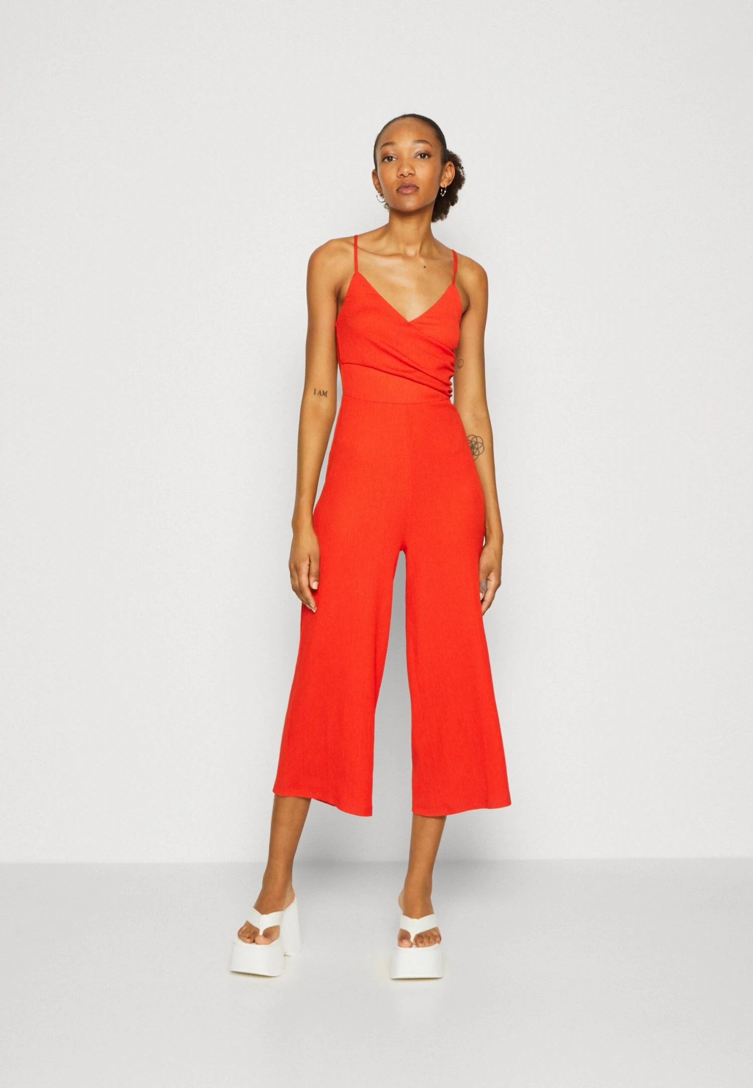 Even&Odd Jumpsuit - Red 2 Even&Odd Jumpsuit - Red