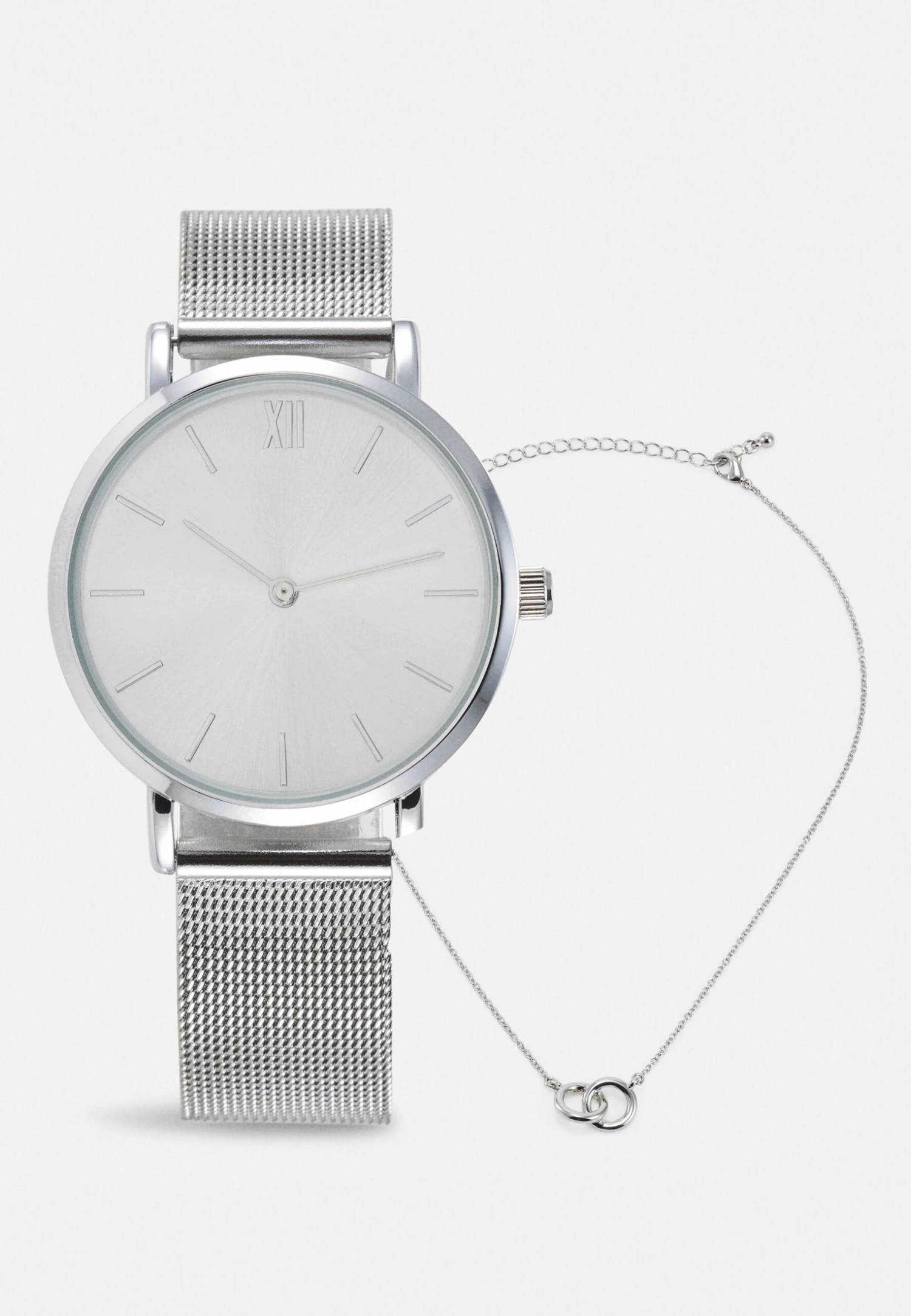 Even&Odd Set - Ketting - Silver-Coloured 2 Even&Odd Set - Ketting - Silver-Coloured