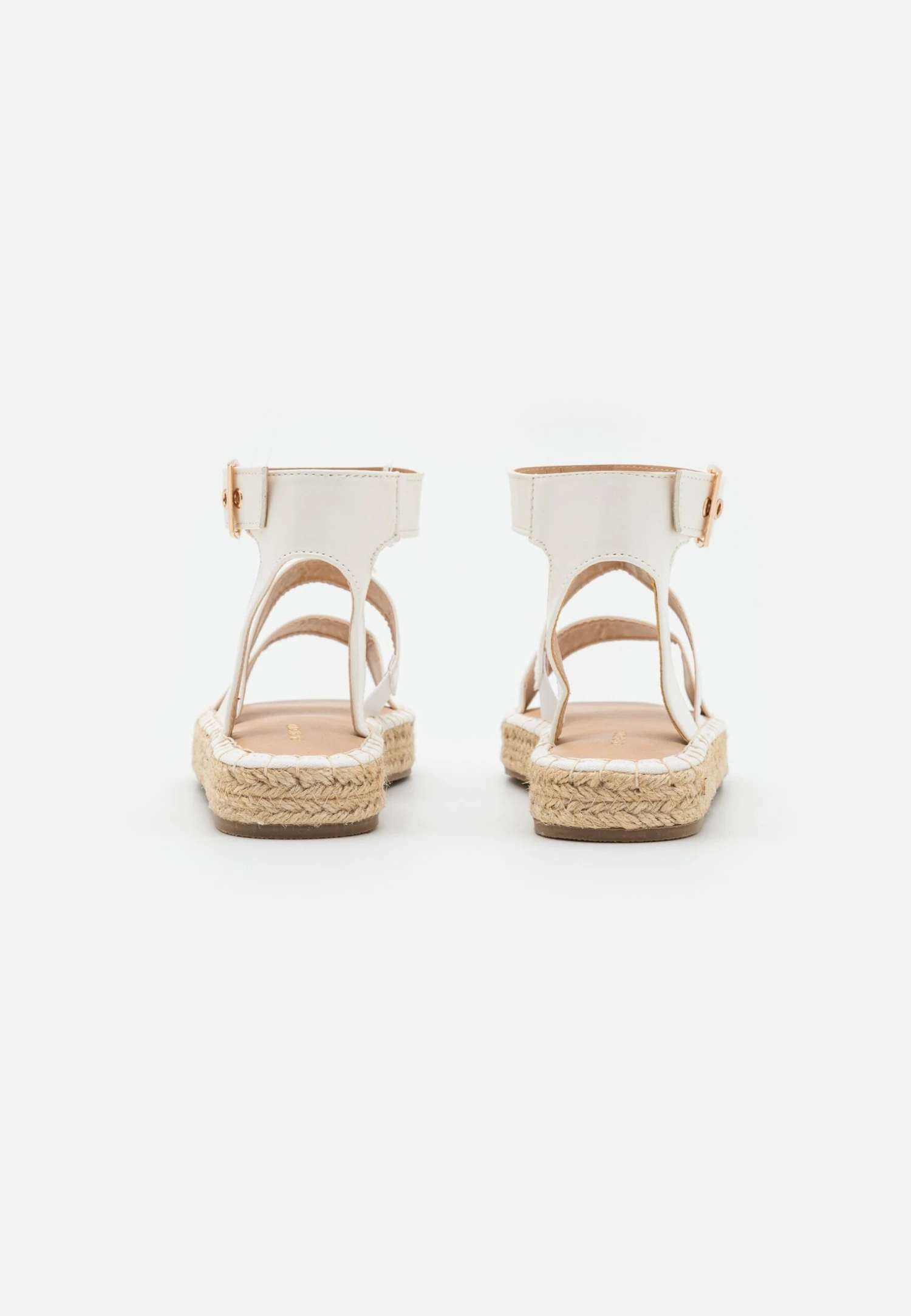 Sandalen Met Plateauzool - White 6 Sandalen Met Plateauzool - White - Afbeelding 4