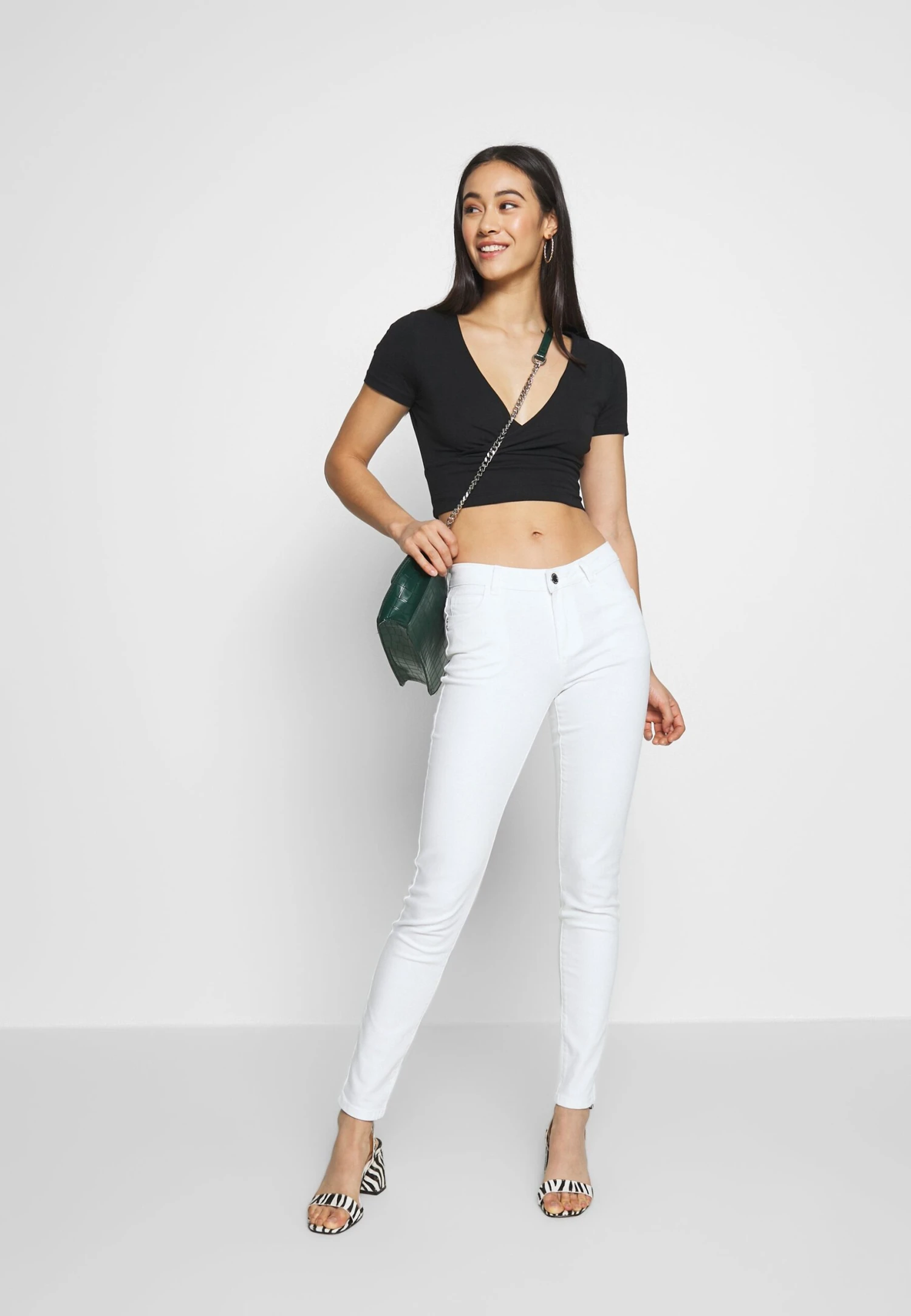 Even&Odd 2 Pack - T-Shirt Print - Black/White 4 Even&Odd 2 Pack - T-Shirt Print - Black/White - Afbeelding 2