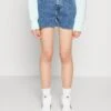 Even&Odd Jeansshort - Blue Denim -Even&Odd b05fb5aa42c04667a40960619d801aae