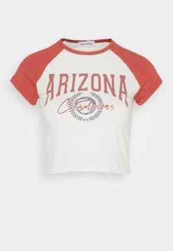 Even&Odd T-Shirt Print - White/Red -Even&Odd b1433167b5d74e0ab382b1779ecfaf48