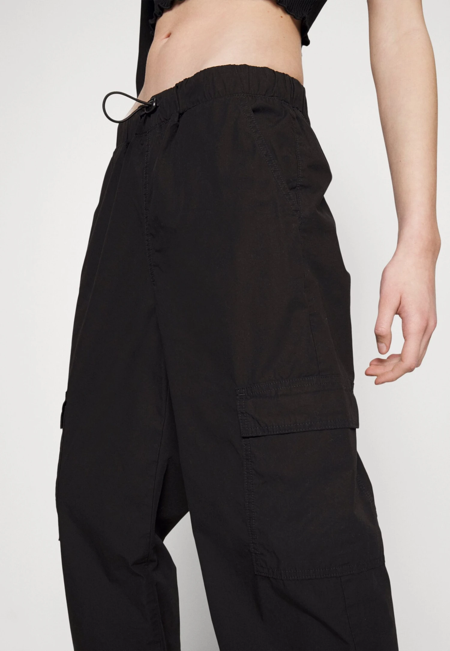 Even&Odd Cargobroek - Black 6 Even&Odd Cargobroek - Black - Afbeelding 4