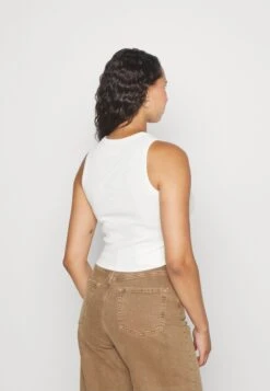 Even&Odd 2 Pack - Top - Off-White/Dark Brown -Even&Odd b40812830cdd4a08937808ec12a68dbd