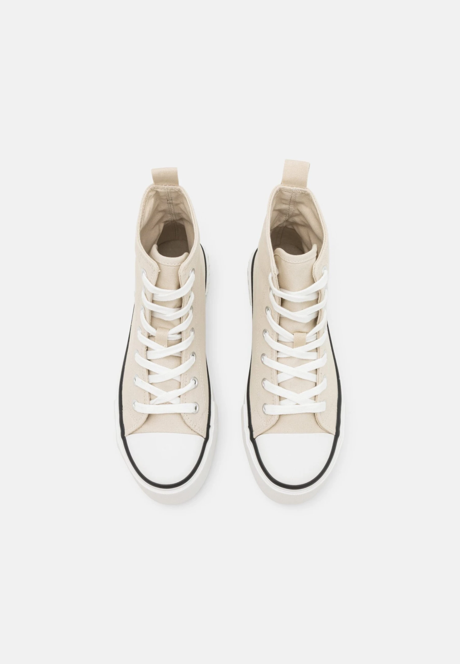 Even&Odd Sneakers Hoog - Beige 8 Even&Odd Sneakers Hoog - Beige - Afbeelding 6