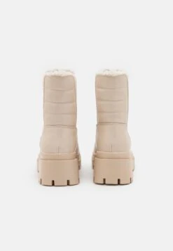 Winter Boot - Enkellaarsjes Met Plateauzool - Beige -Even&Odd b9fd4258018341adaf9b9c24375c8627