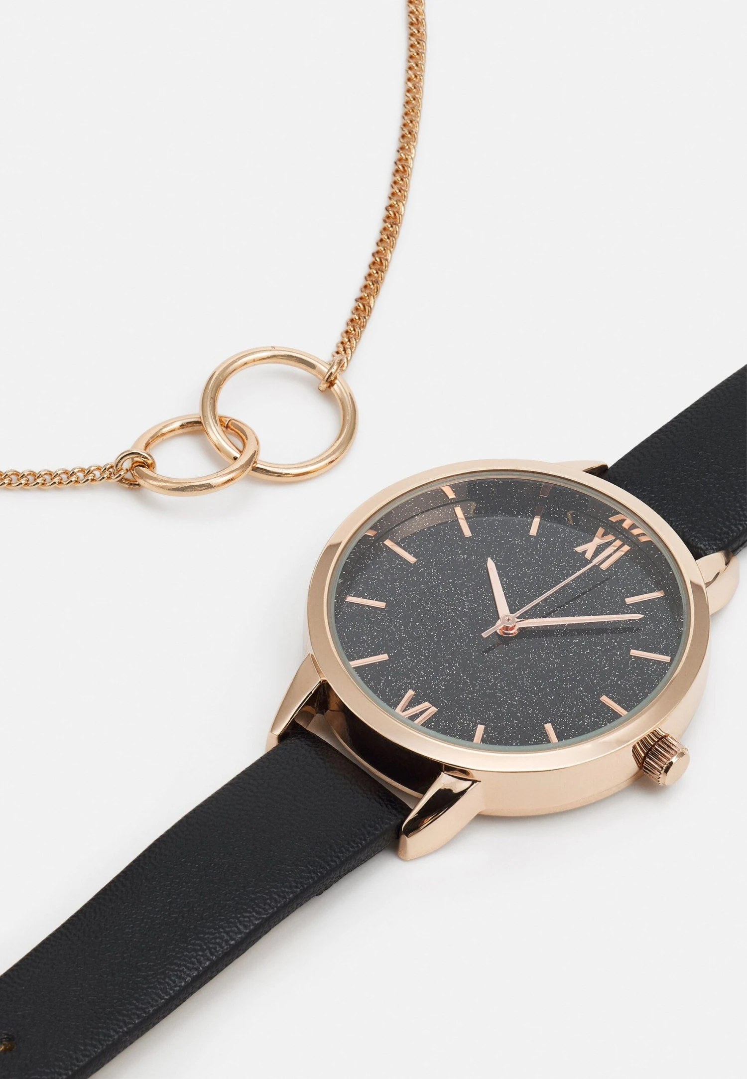 Even&Odd Set - Horloge - Gold-Coloured/Black 8 Even&Odd Set - Horloge - Gold-Coloured/Black - Afbeelding 6