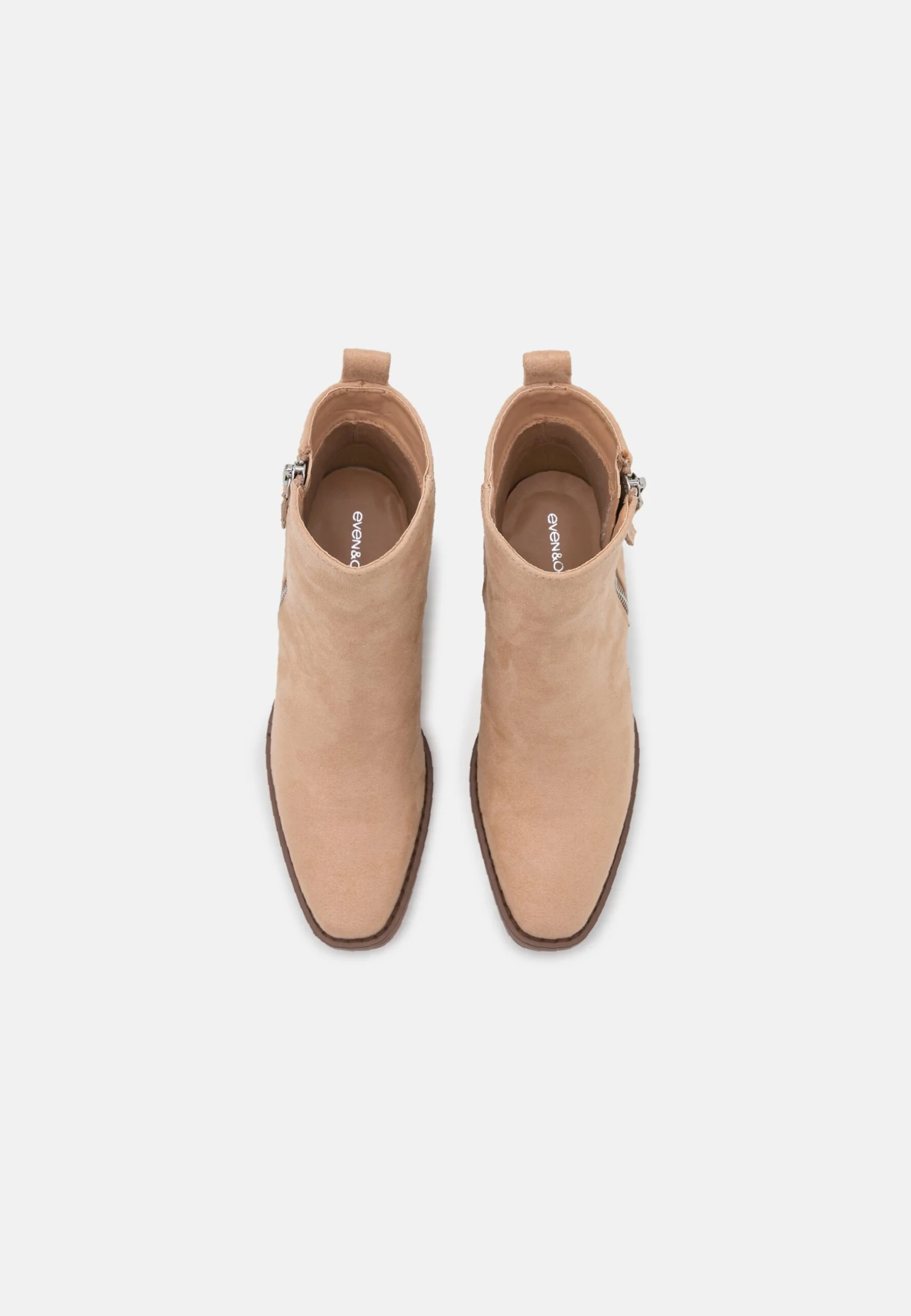 Even&Odd Cowboy-/Bikerlaarsjes - Beige 8 Even&Odd Cowboy-/Bikerlaarsjes - Beige - Afbeelding 6