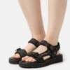 Outdoorsandalen - Black -Even&Odd c62e8091619247769e1af1850445e926