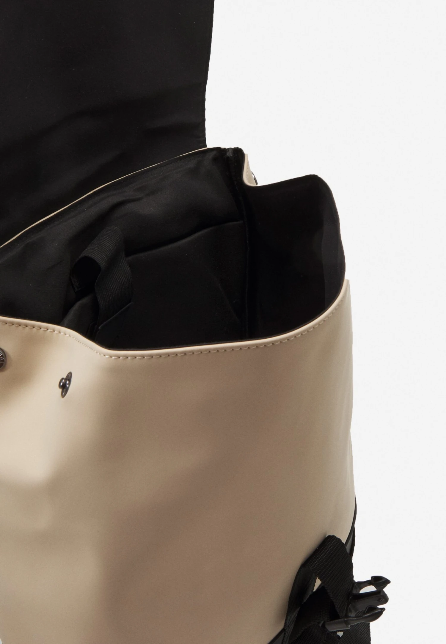 Even&Odd Rugzak - Black/Beige 5 Even&Odd Rugzak - Black/Beige - Afbeelding 3