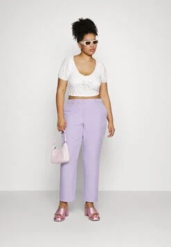 Romantic Top - Blouse - 003 - Off-White -Even&Odd cb47b29311be41ed9c29793ac9781143