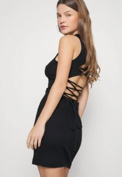 Gebreide Jurk - Black