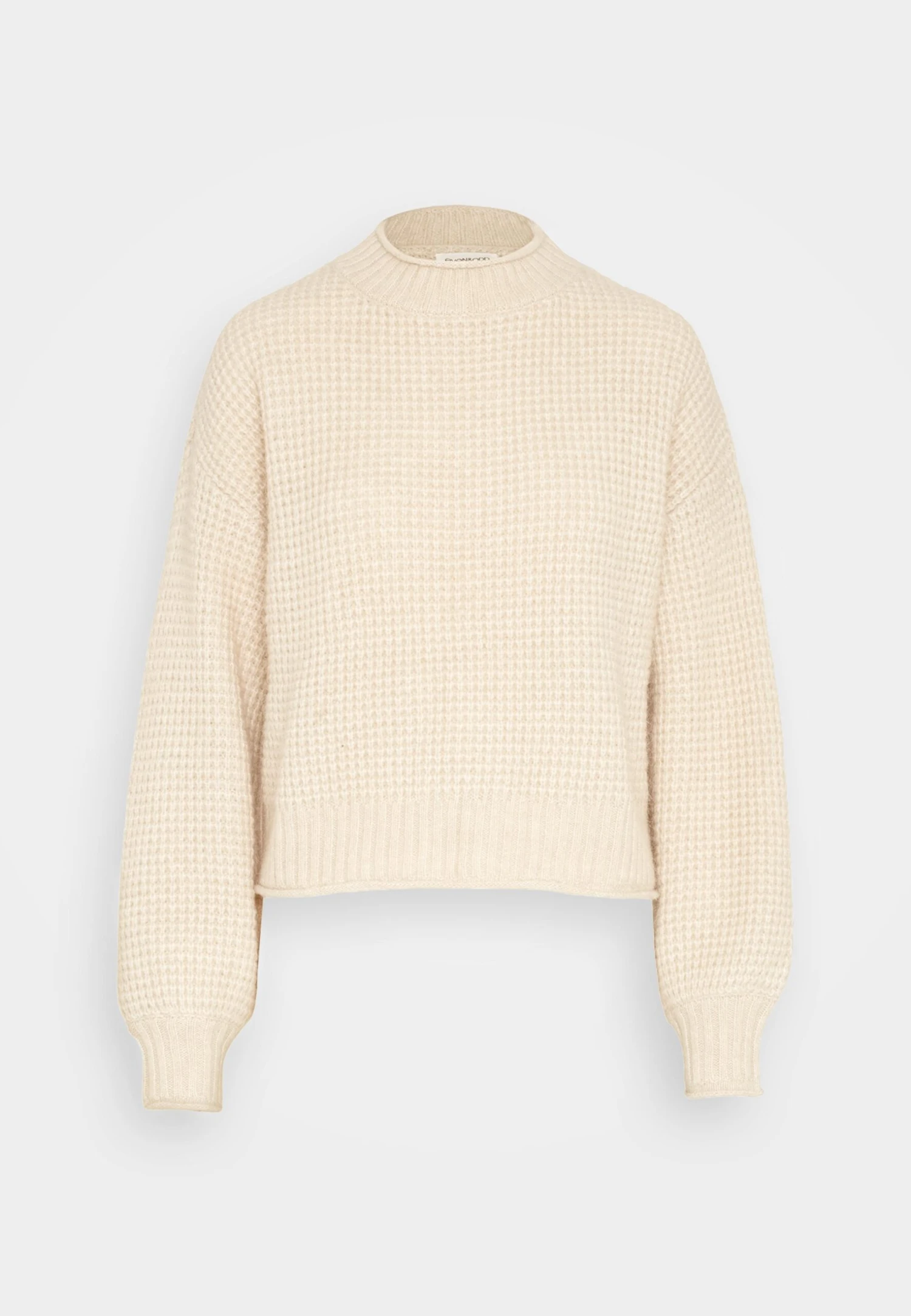 Even&Odd Moss Stitch Jumper - Trui - Sand 7 Even&Odd Moss Stitch Jumper - Trui - Sand - Afbeelding 5