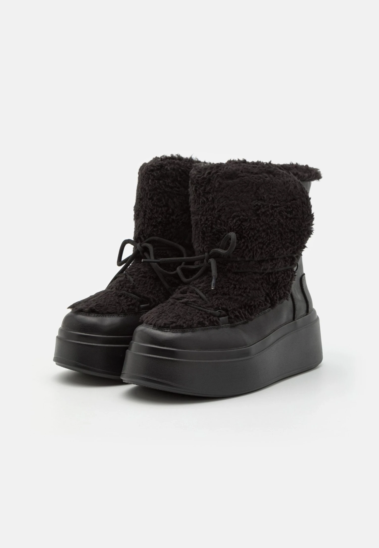 Even&Odd Enkellaarsjes Met Sleehak - Black 4 Even&Odd Enkellaarsjes Met Sleehak - Black - Afbeelding 2