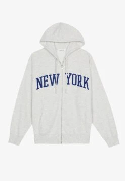 Even&Odd Sweater Met Rits - Mottled Light Grey -Even&Odd d7c2620a3bcd4fe3a40d389cbdff6322