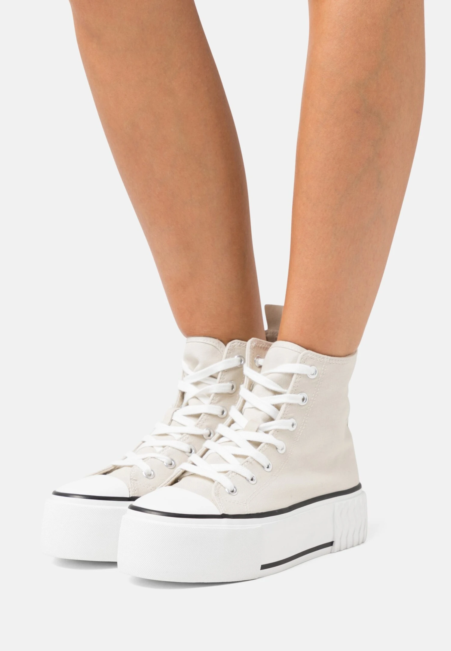 Even&Odd Sneakers Hoog - Beige 3 Even&Odd Sneakers Hoog - Beige