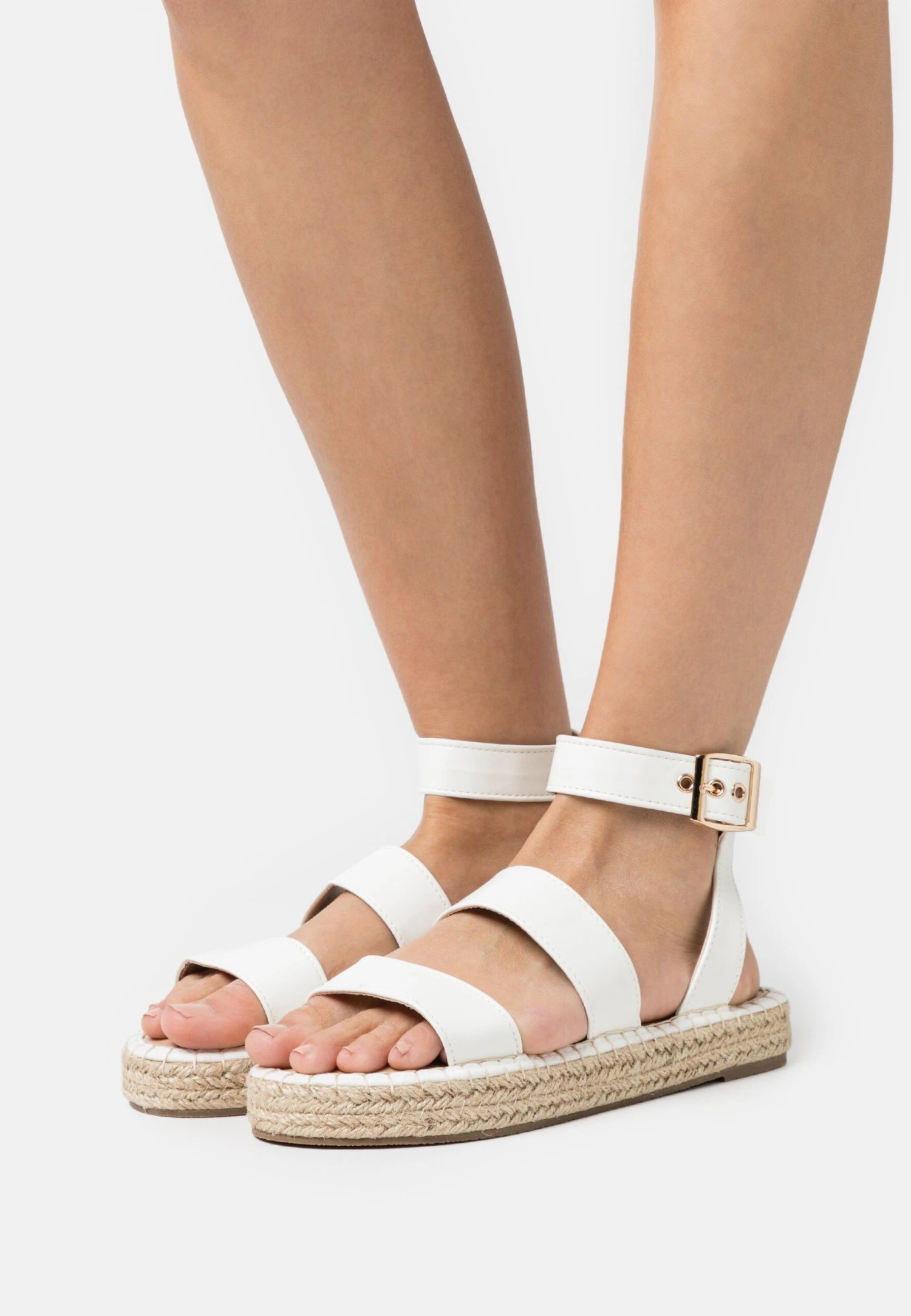 Sandalen Met Plateauzool - White 3 Sandalen Met Plateauzool - White
