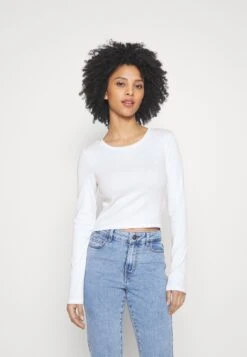 3 Pack - Longsleeve - Black/White/Mottled Grey -Even&Odd e7be5873b0354681a03e2a03821aff31