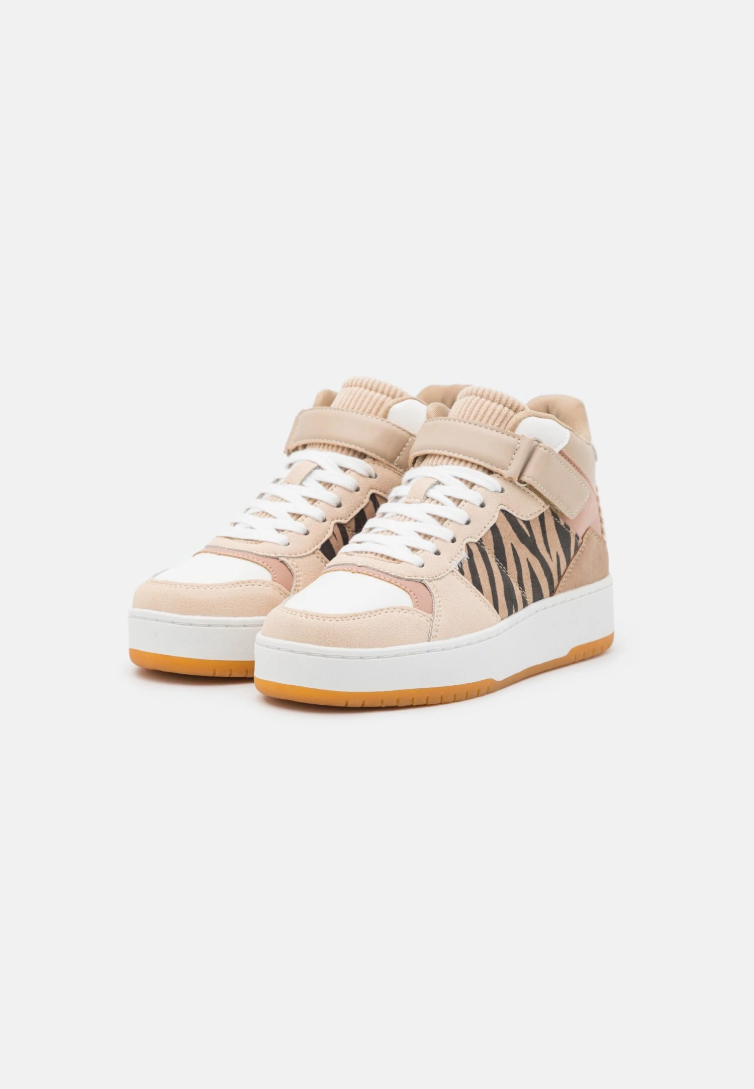 Even&Odd Sneakers Hoog - Beige/White/Light Pink 5 Even&Odd Sneakers Hoog - Beige/White/Light Pink - Afbeelding 3