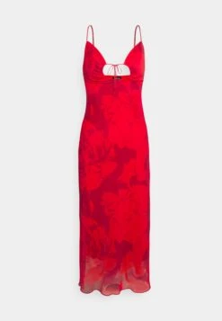 Even&Odd Eo-Ss23-C083-Sj / Strappy All Over Mesh Midi Low V Neck Dress / 302 - Red_917 - Multi-Coloured - Jurk - 302 - Red_917 - Multi-Coloured 16 Even&Odd Eo-Ss23-C083-Sj / Strappy All Over Mesh Midi Low V Neck Dress / 302 - Red_917 - Multi-Coloured - Jurk - 302 - Red_917 - Multi-Coloured -Even&Odd eff21d62a7ce45b380a1a6c717203c4d