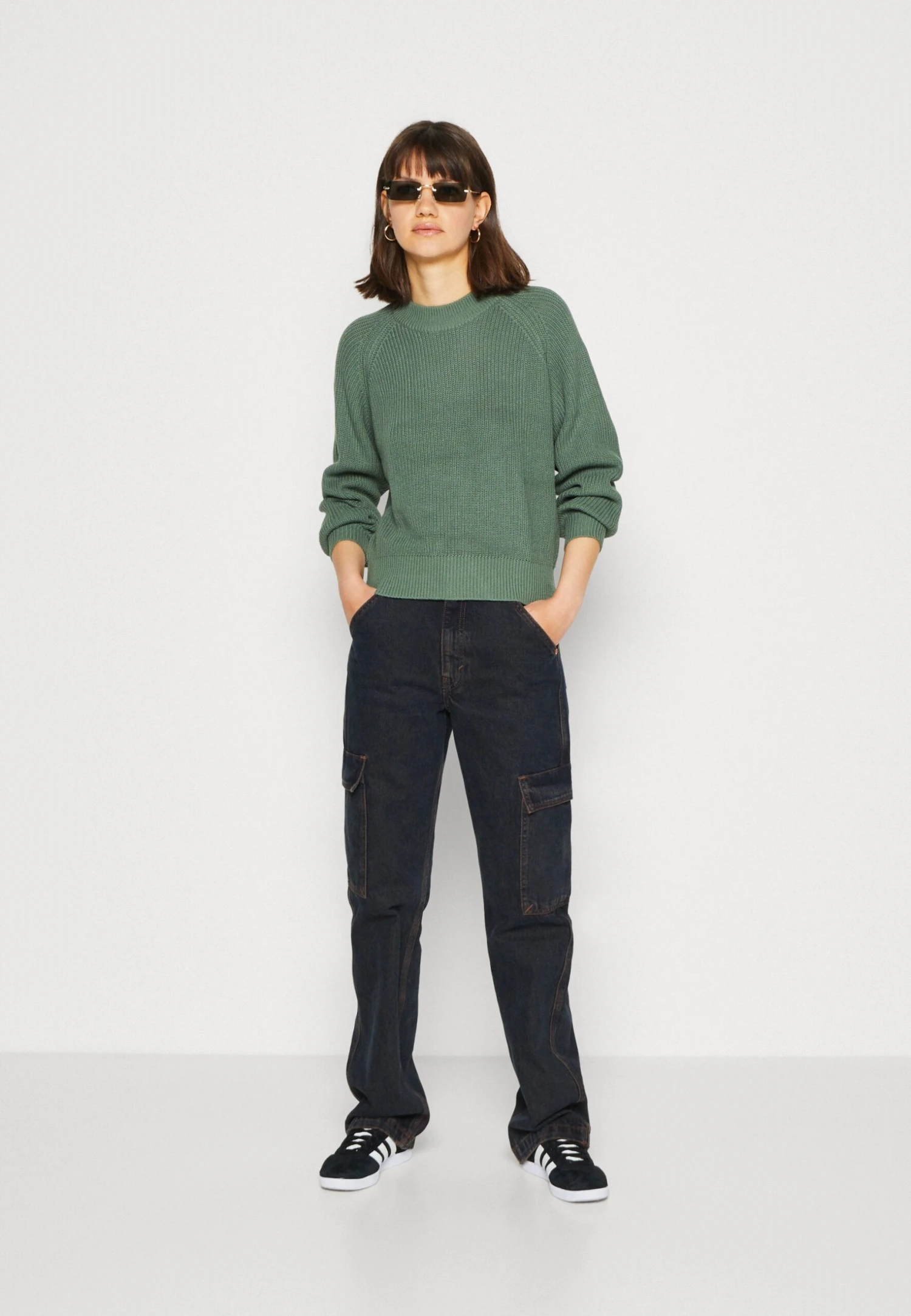 Even&Odd Trui - Olive 4 Even&Odd Trui - Olive - Afbeelding 2