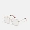 Even&Odd Unisex - Brillen Met Blauwlichtfilter - Gold-Coloured