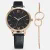 Even&Odd Set - Horloge - Gold-Coloured/Black -Even&Odd f9e7dc0f830b439087746b6b642c4287