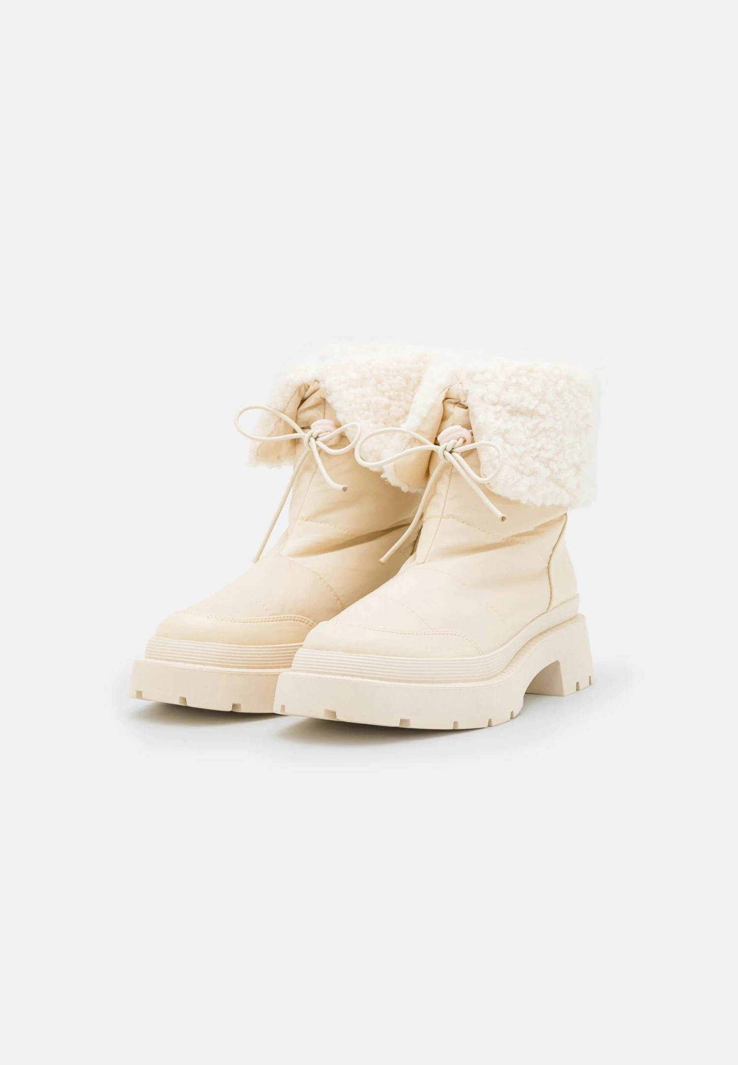 Winter Boot - Korte Laarzen - Beige 5 Winter Boot - Korte Laarzen - Beige - Afbeelding 3